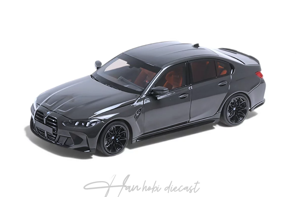 BMW M3 2024 Grey Metallic 1/18 MINICHAMPS Diecast