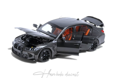 BMW M3 2024 Grey Metallic 1/18 MINICHAMPS Diecast