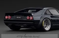 Ferrari 308 LB WORKS 308 Black 1/18 Ignition Model Resin