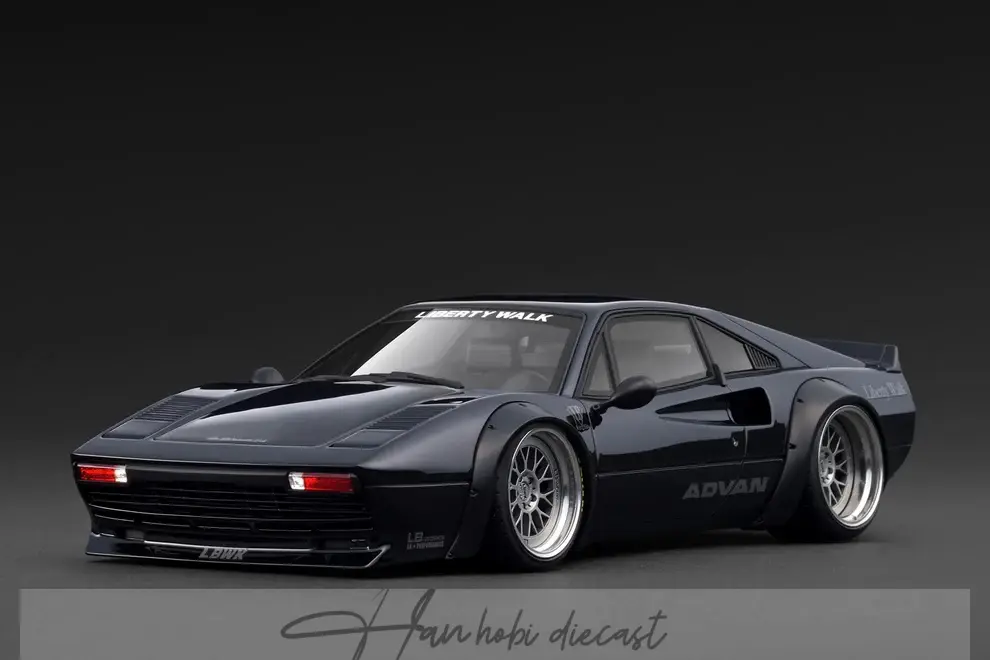 Ferrari 308 LB WORKS 308 Black 1/18 Ignition Model Resin