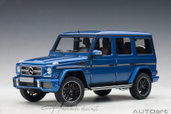Mercedes-AMG G63 2017(Designo Mauritius Blue) 1/18 AUTOART