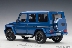 Mercedes-AMG G63 2017(Designo Mauritius Blue) 1/18 AUTOART