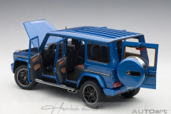 Mercedes-AMG G63 2017(Designo Mauritius Blue) 1/18 AUTOART