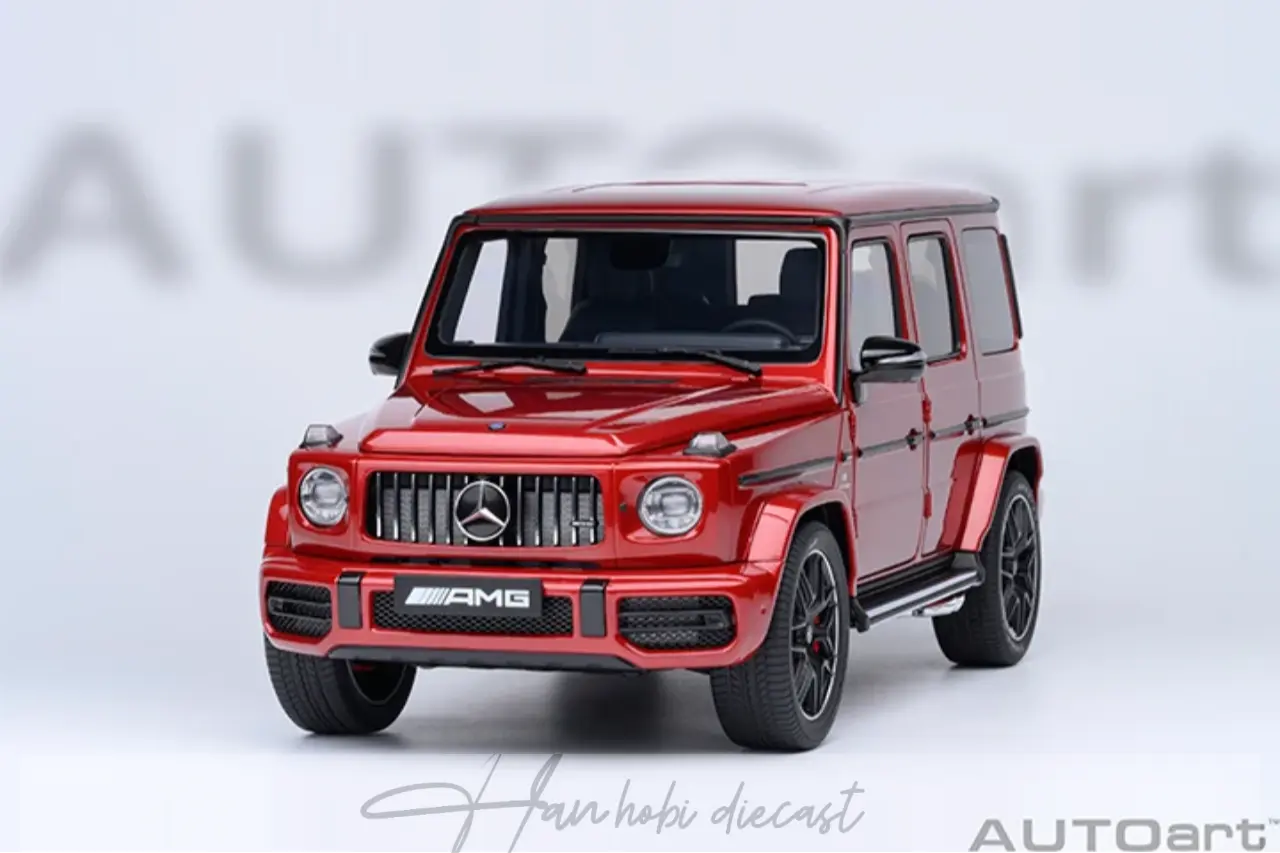 Mercedes G63 AMG 2019 Red Metallic 1:18 Autorart