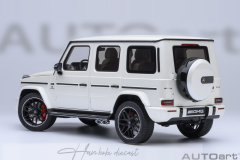 Mercedes-AMG G63 2019 (Designo Brilliant White) 1/18 AUTOart