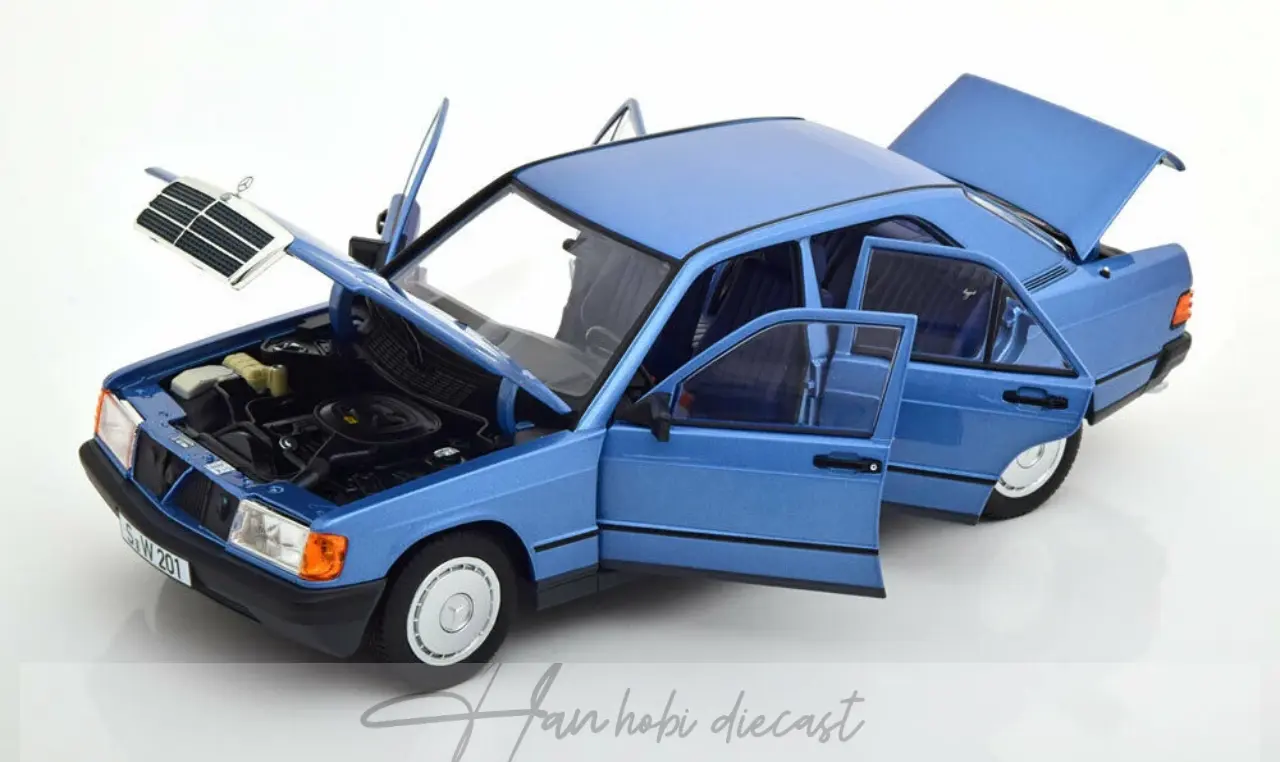 Mercedes Benz 190e W201 Diamond Blue 1982-1988 1:18 Norev