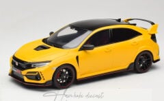 Honda Civic Type R FK8 Yellow 1:18 OTTO 2020 Resin