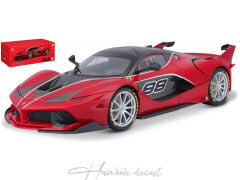 Ferrari FXX K Supercar Red Burago Signature 1/18 Diecast