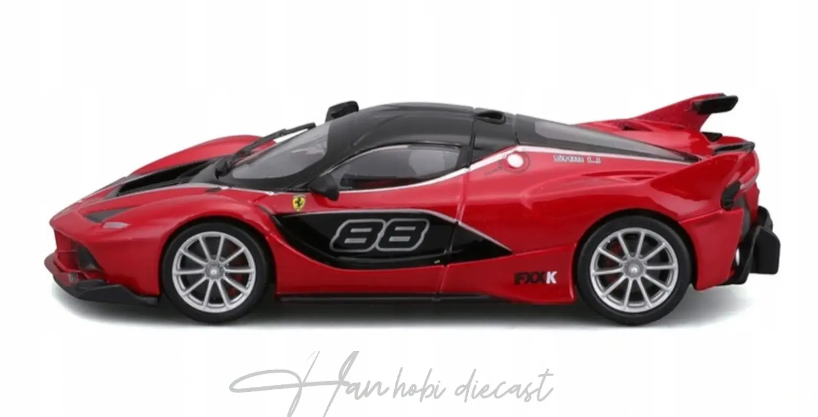 Ferrari FXX K Supercar Red Burago Signature 1/18 Diecast