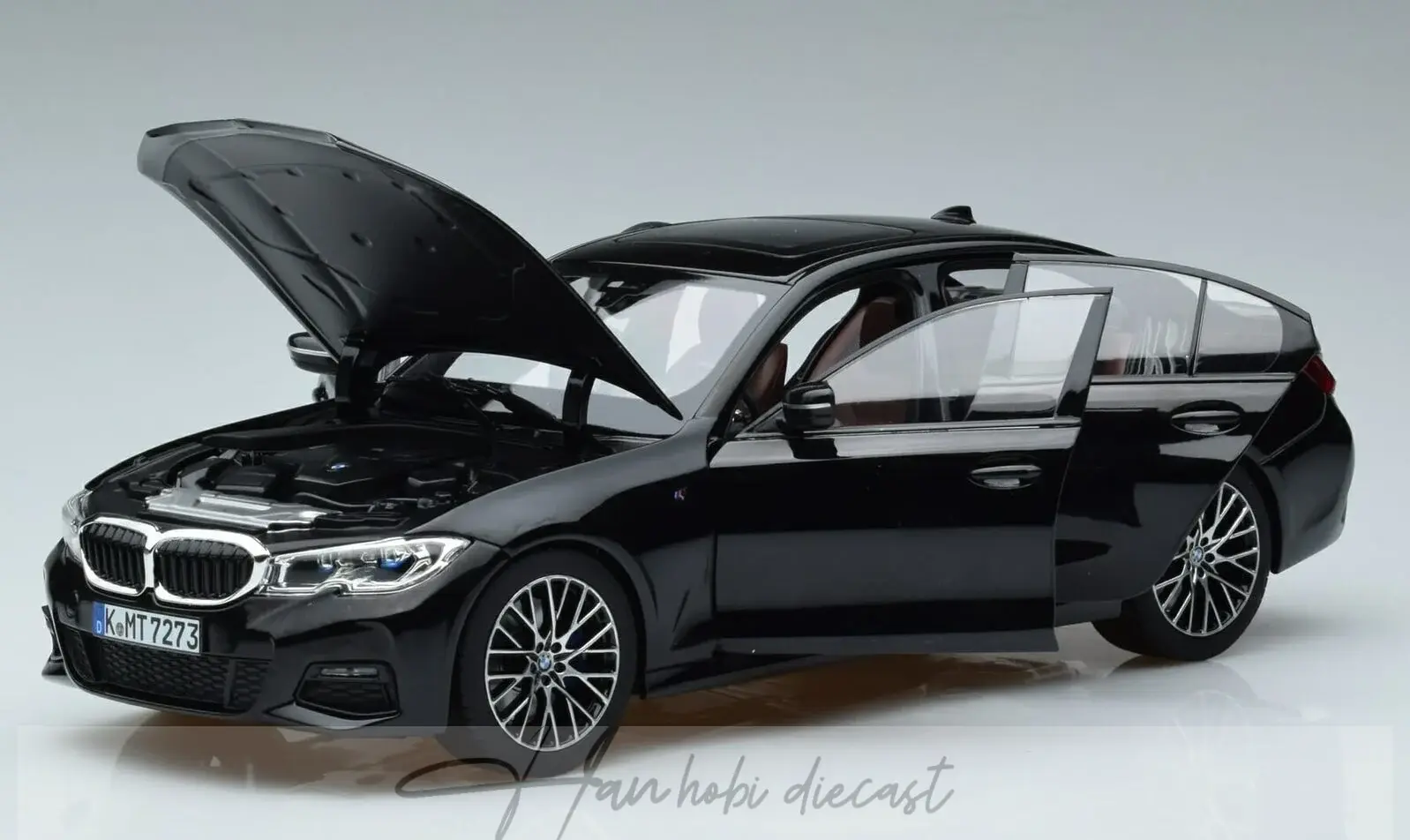 BMW 330i G20 - Black 1:18 Norev 2019 Diecast