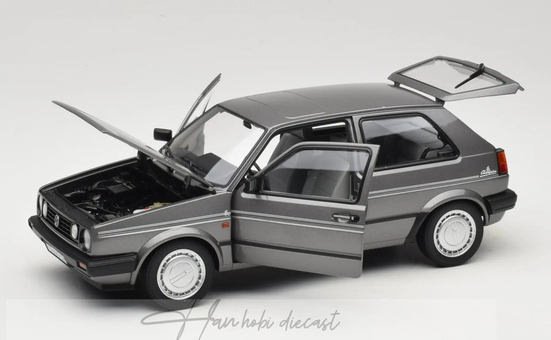 Volkswagen Golf 2 Champion - grey 1:18 Norev 1989 Diecast