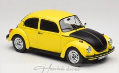 Volkswagen 1303 Beetle Yellow-Black 1973 1:18 Norev Diecast