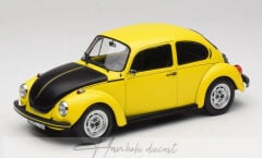 Volkswagen 1303 Beetle Yellow-Black 1973 1:18 Norev Diecast