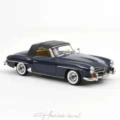 Mercedes-Benz 190 SL 1957 Middle Blue Norev 1/18 Diecast