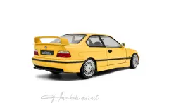 BMW M3 E36 Coupe DAKAR YELLOW 1:18 Solido 1991 Diecast