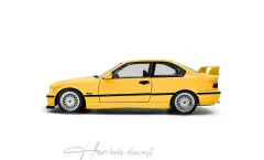 BMW M3 E36 Coupe DAKAR YELLOW 1:18 Solido 1991 Diecast