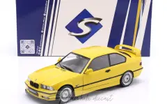 BMW M3 E36 Coupe DAKAR YELLOW 1:18 Solido 1991 Diecast