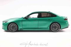 BMW M5 (G90) 2025 Green Solido 1:18 Diecast
