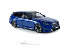 BMW M5 TOURING Blue Metallic 2024 1:18 Solido Diecast