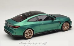 BMW M4 CS G82 Frozen Isle of Man Green 1:18 GT Spirit 2024
