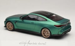 BMW M4 CS G82 Frozen Isle of Man Green 1:18 GT Spirit 2024