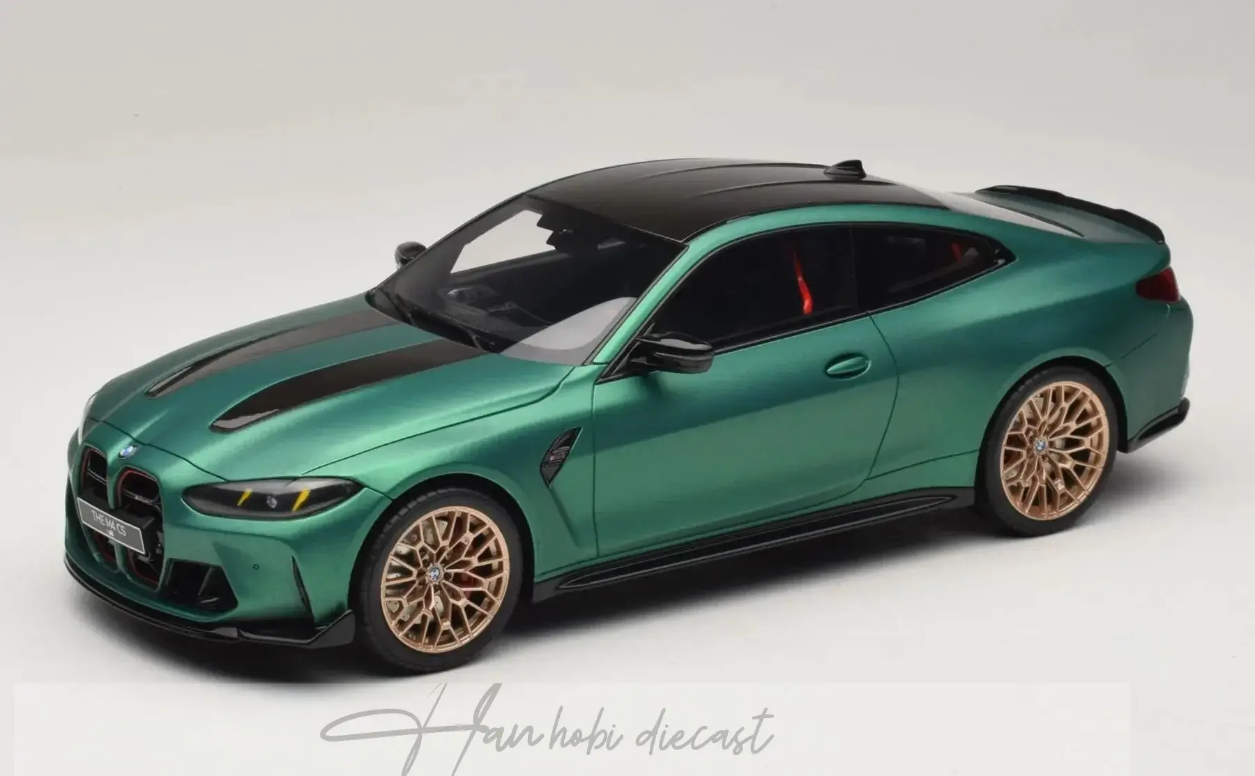BMW M4 CS G82 Frozen Isle of Man Green 1:18 GT Spirit 2024