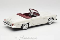 Mercedes Benz 190 SL 1954 White 1:18 Norev Diecast
