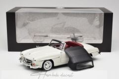 Mercedes Benz 190 SL 1954 White 1:18 Norev Diecast