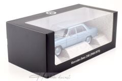 Mercedes 200 W115 Grey Blue DEALER 1968 1:18 Norev Diecast
