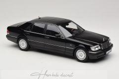 Mercedes S600 W140 Obsidian Black Metallic Norev 1:18 Diecast