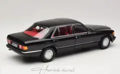 Mercedes Benz 560 SEL W126 Black 1989 1:18 Norev Diecast