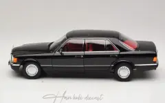 Mercedes Benz 560 SEL W126 Black 1989 1:18 Norev Diecast