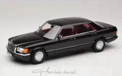 Mercedes Benz 560 SEL W126 Black 1989 1:18 Norev Diecast