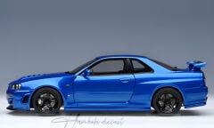 Nissan Skyline GT-R (R34) Z-tune Blue 2001 1:18 Autoart