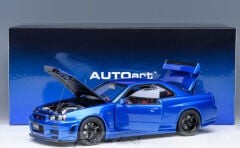 Nissan Skyline GT-R (R34) Z-tune Blue 2001 1:18 Autoart