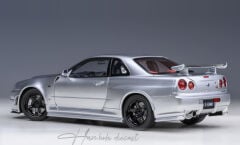 Nissan Skyline GT-R (R34) Z-tune Silver 2001 1:18 Autoart