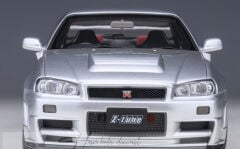 Nissan Skyline GT-R (R34) Z-tune Silver 2001 1:18 Autoart