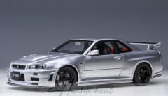 Nissan Skyline GT-R (R34) Z-tune Silver 2001 1:18 Autoart