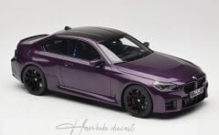 BMW M2 PURPLE 1:18 GT Spirit 2023 Resin
