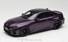 BMW M2 PURPLE 1:18 GT Spirit 2023 Resin