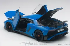 LAMBORGHINI AVENTADOR LP750 4SV BLUE 2015 AUTOART 1:18