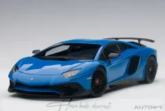 LAMBORGHINI AVENTADOR LP750 4SV BLUE 2015 AUTOART 1:18