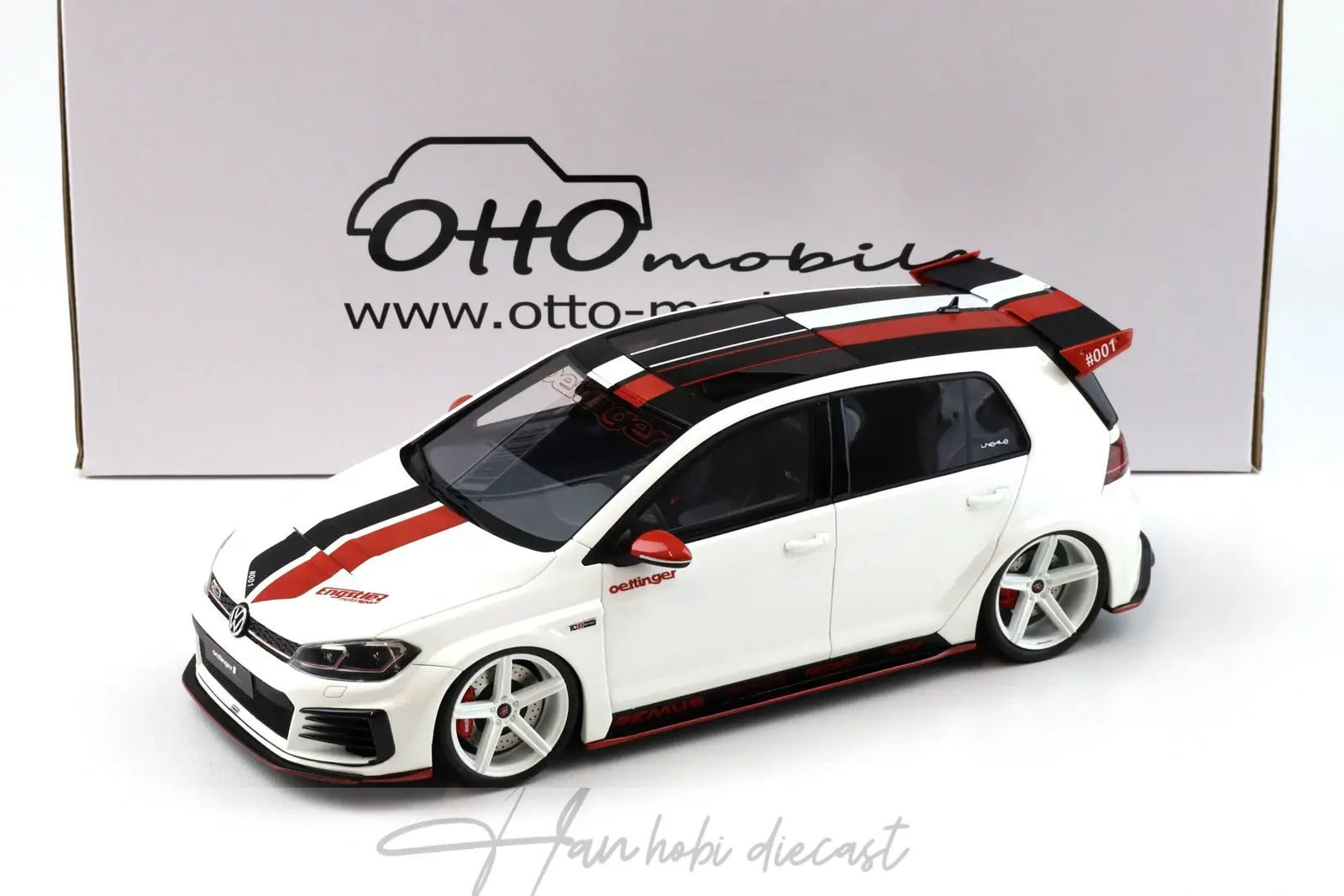Volkswagen Golf VII GTI Oettinger Pure White 1:18 2019 Otto