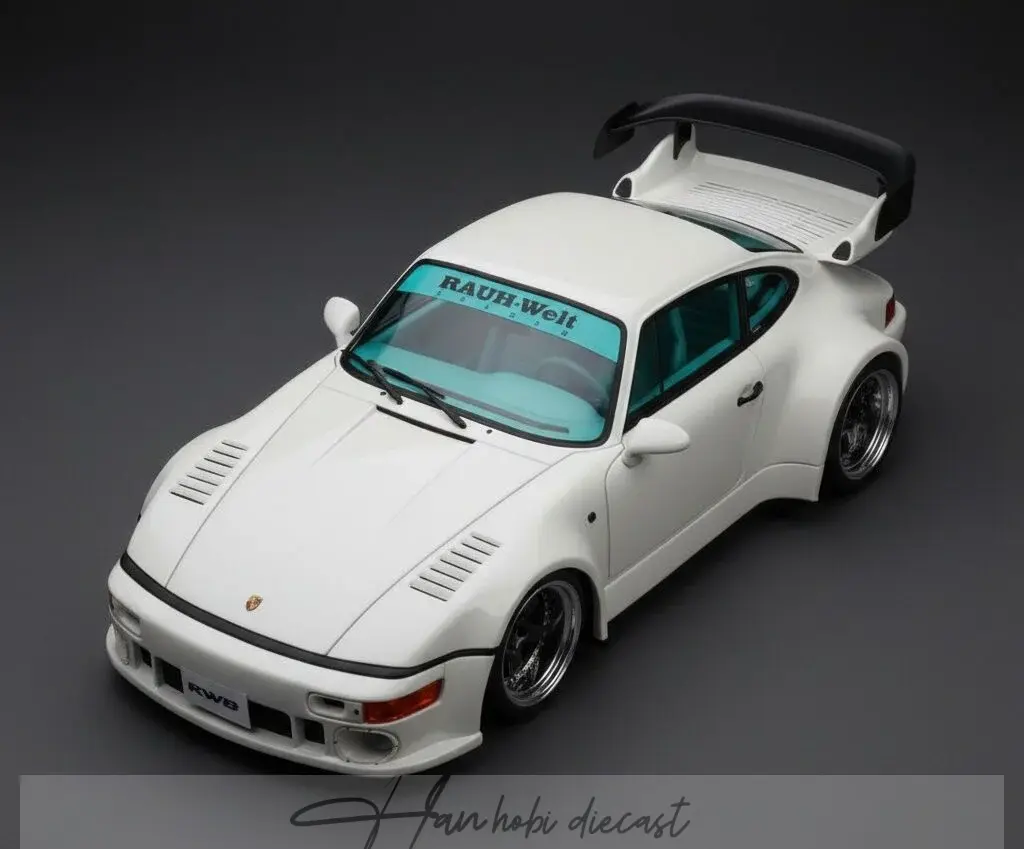 Porsche RWB Grand Prix White 2023 1:18 GT Spirit Resin